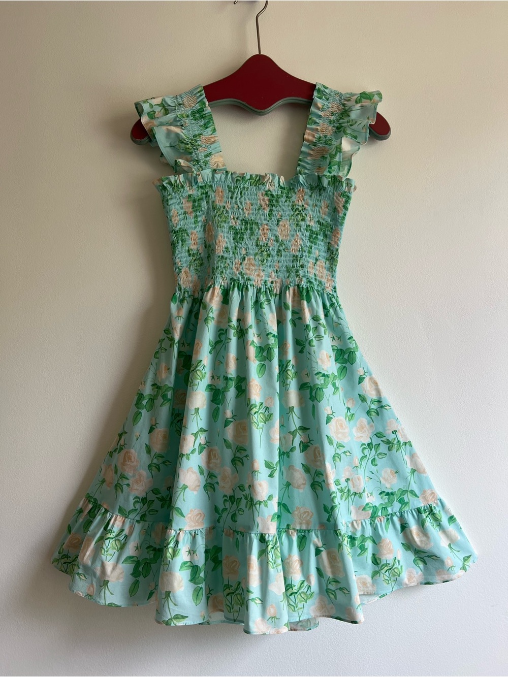 Hill House The Elizabeth Nap Dress in Blue Roses - Picture 13 of 16